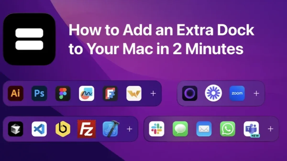 How to Add an Extra Dock to your Mac banner