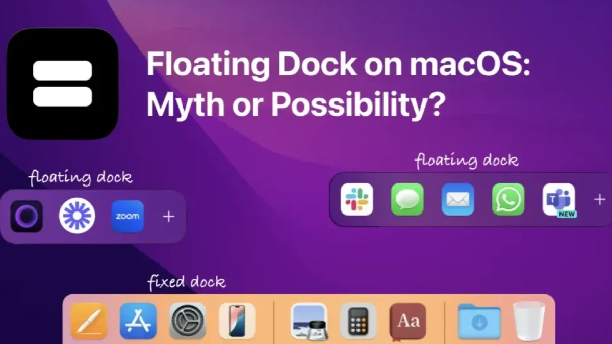 Floating Dock Banner