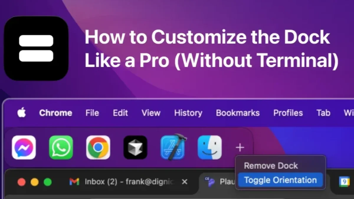 Customize the Dock like a Pro banner